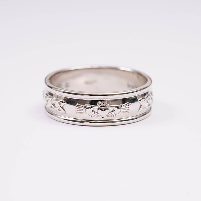 Corrib Claddagh Wedding Ring -7